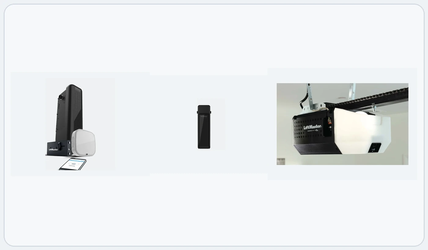 LiftMaster residential garage door opener options