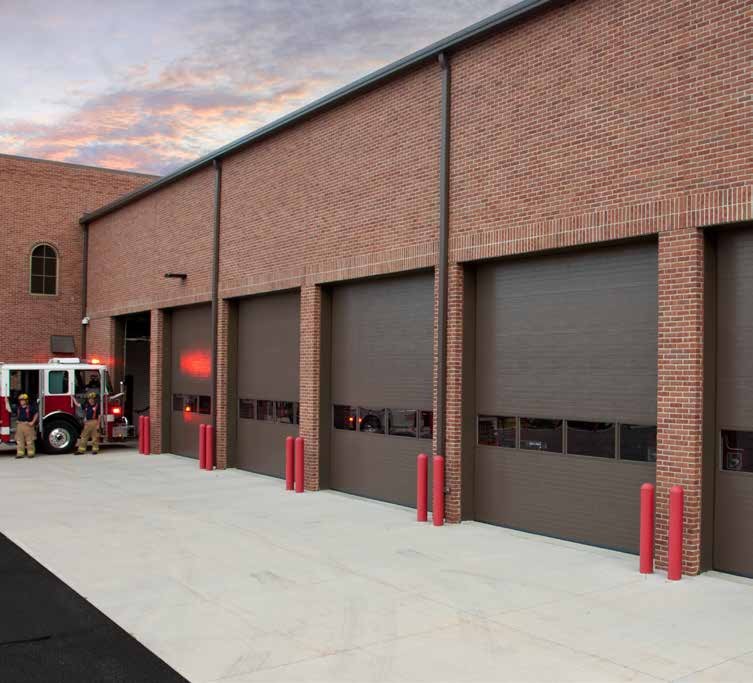 2000 Series installed commercial door reference