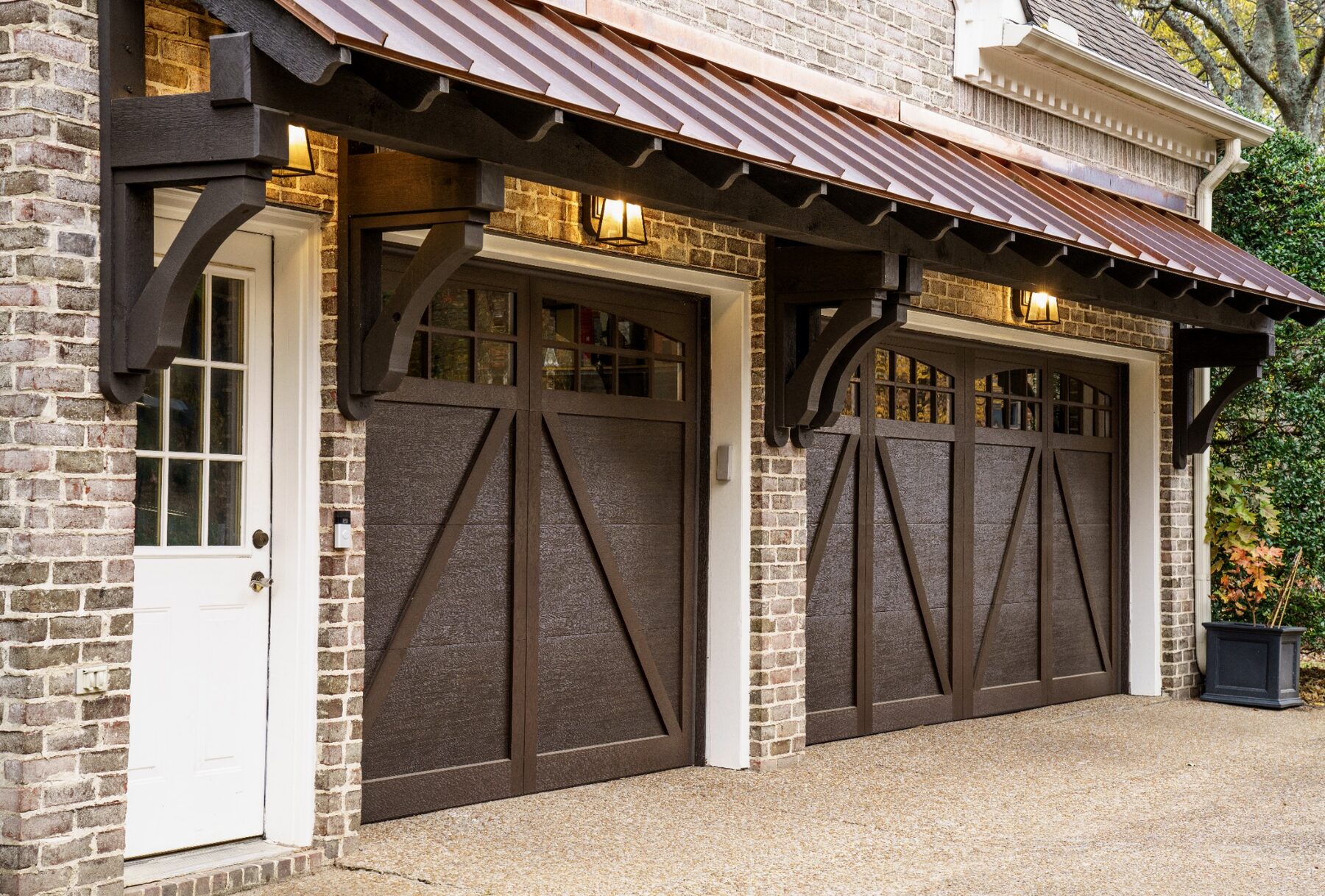 American Traditions 9000 installed garage door reference